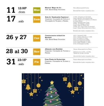 Agenda Culturalh Diciembre 2022