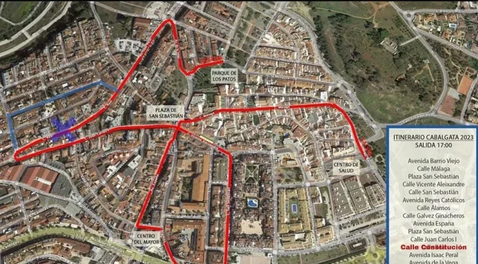 Recorrido Actualizado de la Cabalgata de Reyes 2023 en Alhaurín de la Torre