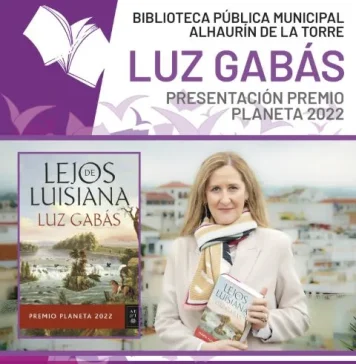 La ganadora del Premio Planeta 2022 visitará mañana Alhaurín de la Torre