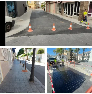 El Ayuntamiento acomete trabajos de mejora y embellecimiento de cara a la Semana Santa