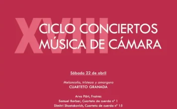 El Ciclo de Música de Cámara recupera su formato habitual de cuatro conciertos