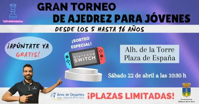 Torneo de Ajedrez gratuito en Alhaurín de la Torre