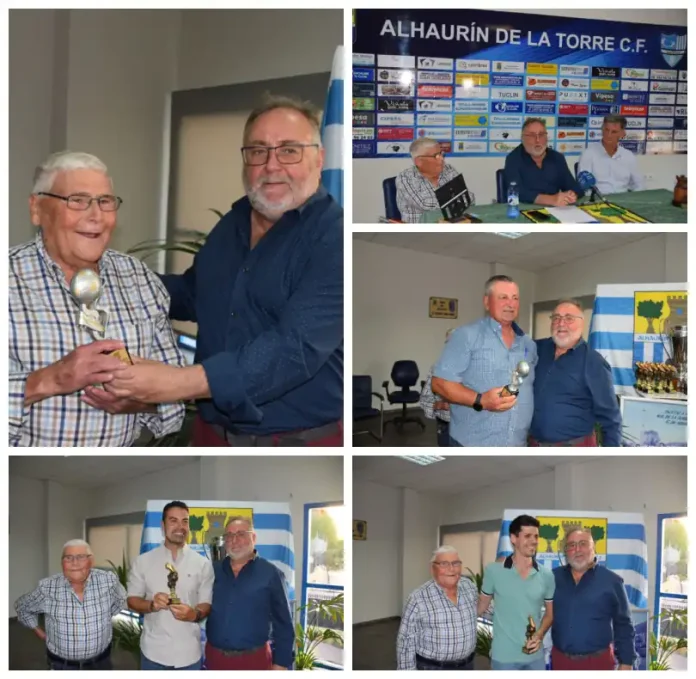 El Alhaurín de la Torre C. F. homenajea a los héroes del ascenso a tercera