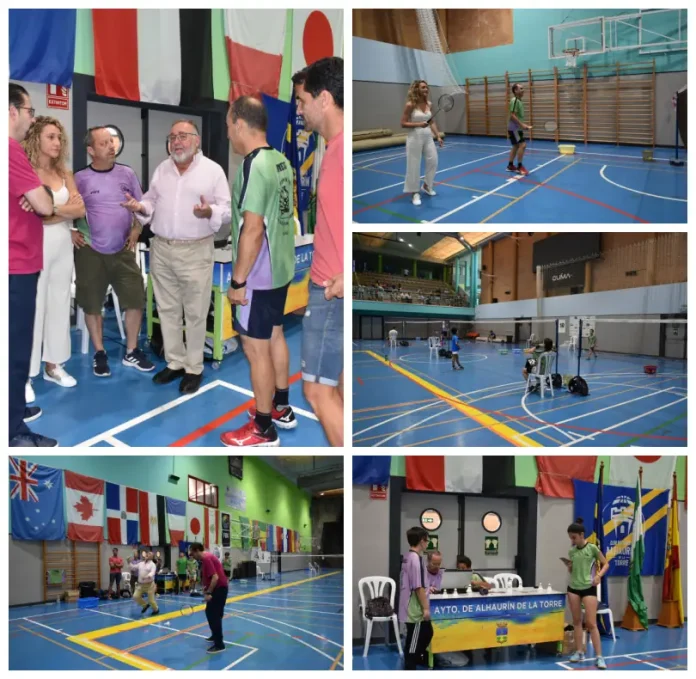 Varios alhaurinos en los podios del Torneo de San Juan de Bádminton