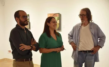 Inauguradas en El Portón la muestra de Erik Tonsberg y la de Fernando de la Rosa y Perry Oliver