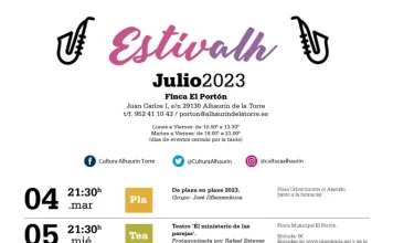 Programación Estivalh Julio 2023