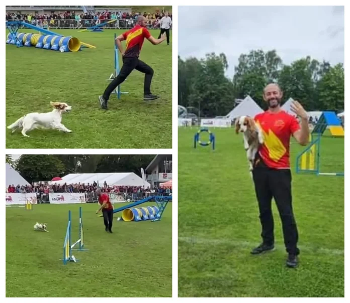 Javier Márquez y Penny quedan cuartos en el Abierto Europeo 2023 de Agility