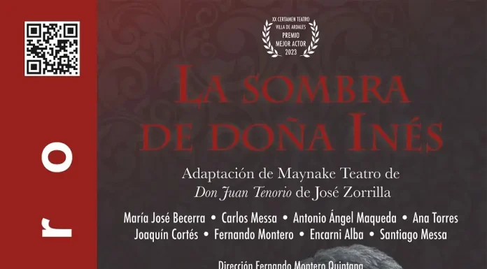 El Centro Cultural acoge el 7 de octubre la obra de teatro ‘La sombra de Doña Inés’