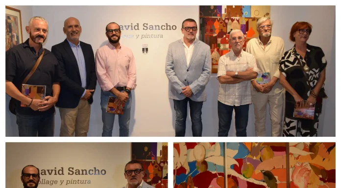 Inaugurada en El Portón la muestra ‘Collages y Pinturas’ de David Sancho