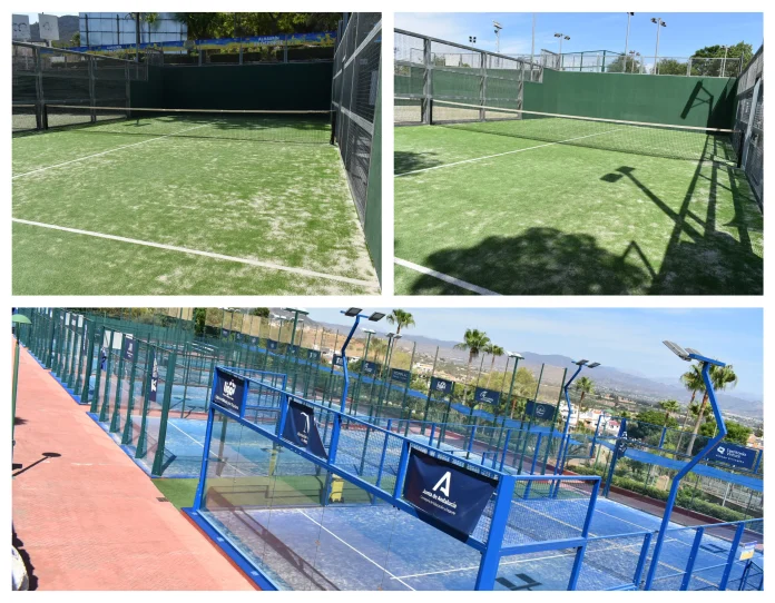 Puesta a punto de Las Pistas de Pádel para la nueva temporada