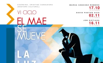 El divulgador y filósofo David Pastor protagoniza la segunda charla del VI Ciclo El MAE se mueve