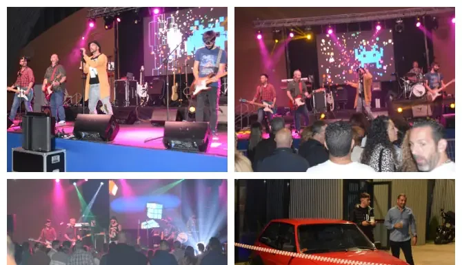 La Música de los 80 y 90 hace vibrar a un público entregado en el Edificio de Promoción de El Peñón