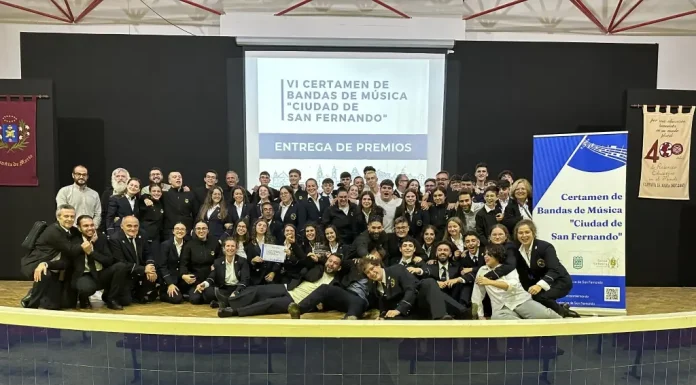 La Banda Municipal de Música obtiene El Primer Premio en El Certamen de Música «Ciudad de San Fernando»