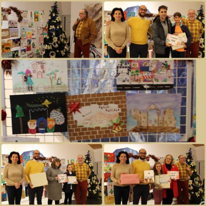 Leticia Sedano, del CEIP Algazara, gana el XXV Concurso de Postales Navideñas