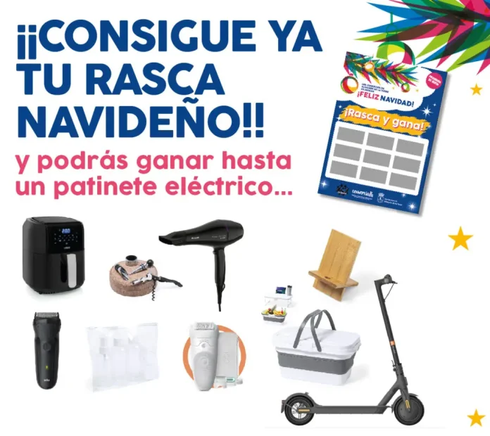 La campaña navideña de Comercio repartirá 3.340 regalos para los clientes de negocios locales de Alhaurín de la Torre