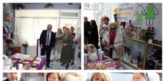 La asociación Girasoles abre su rastrillo solidario de Navidad