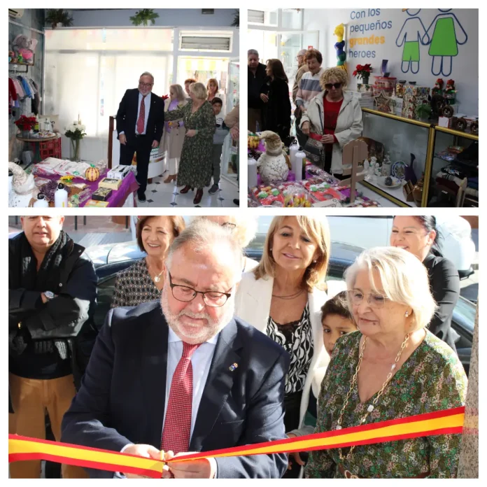 La asociación Girasoles abre su rastrillo solidario de Navidad