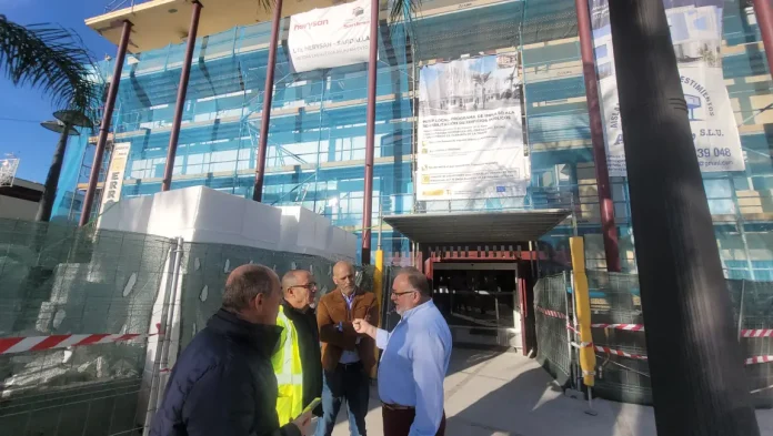 Avanzan las obras de transformación y rehabilitación energética del Ayuntamiento