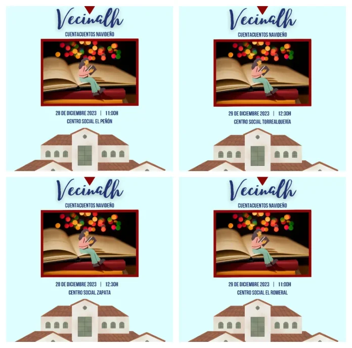 vecinal23_12_26_2023 Vecinalh regresa esta semana con cuentacuentos navideños por las distintas barriadas