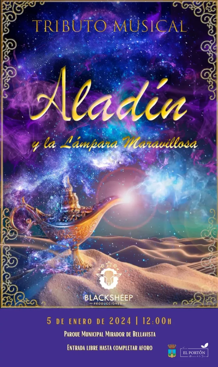 El musical ‘Aladín y la lámpara maravillosa’, el mejor aperitivo de la Cabalgata de Reyes