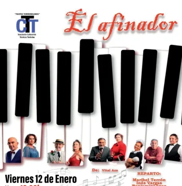 La obra «El Afinador», de Teatro Torremolinos, visitará Alhaurín de la Torre este próximo viernes La obra "El Afinador", de Teatro Torremolinos, visitará Alhaurín de la Torre este próximo viernes