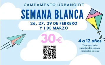 El Área de Juventud organiza una nueva edición del Campamento de Semana Blanca