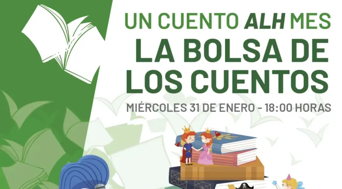La actividad ‘Un cuento alh mes’ vuelve este miércoles, 31 de enero, a la Biblioteca Municipal 