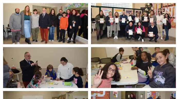 Villanova acude a la clausura del campamento de navidad del área de juventud, con más de 100 participantes