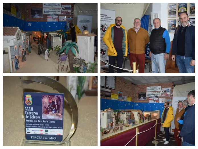 El Alcalde visita El Belén de La Casa de Ceuta de Alhaurín de la Torre, el cual ha recibido más de 2000 personas desde el 1 de diciembre