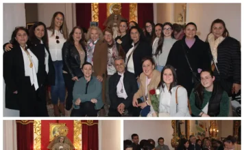 La Virgen de la Candelaria recibe veneración y las ofrendas de roscas