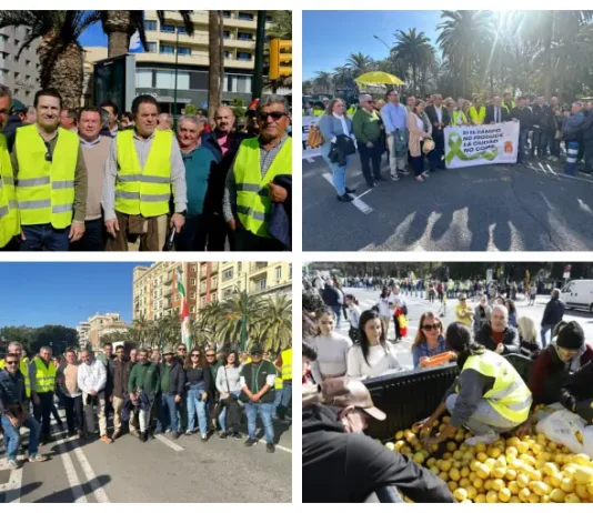 Alhaurín de la Torre se suma a las protestas de los agricultores