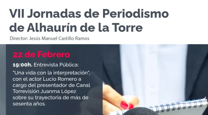 El actor Lucio Romero y el fotógrafo Pablo Juliá, protagonistas de las VII Jornadas de Periodismo