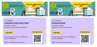 La igualdad de género centra el Plan de Formación del Colegio de Periodistas durante el mes de marzo 