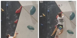 India Persson se impone en Categoría Absoluta en la segunda prueba de La Copa Andaluza de Escalada en Bloque