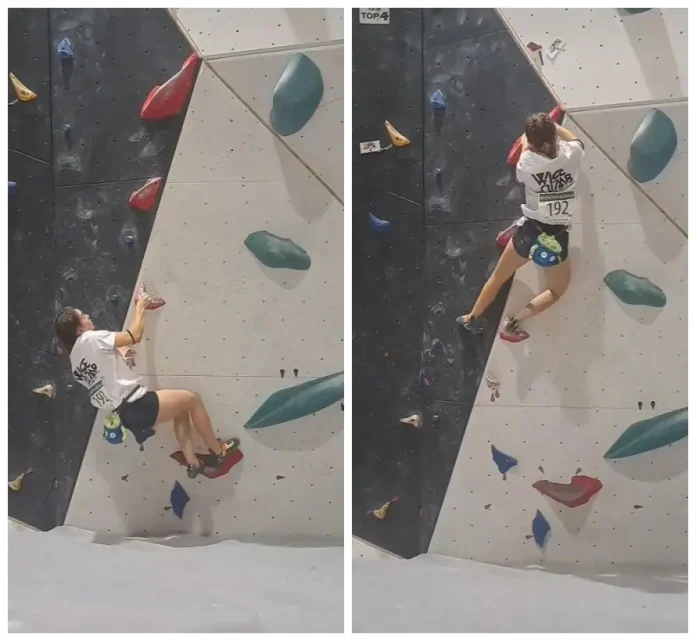 India Persson se impone en Categoría Absoluta en la segunda prueba de La Copa Andaluza de Escalada en Bloque