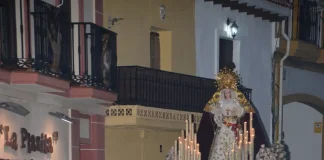 Salida Procesional de la Asociación de Fieles de Nuestro Padre Jesús Caído y María Santísima de la Amargura de Alhaurín de la Torre en el Martes Santo 2024