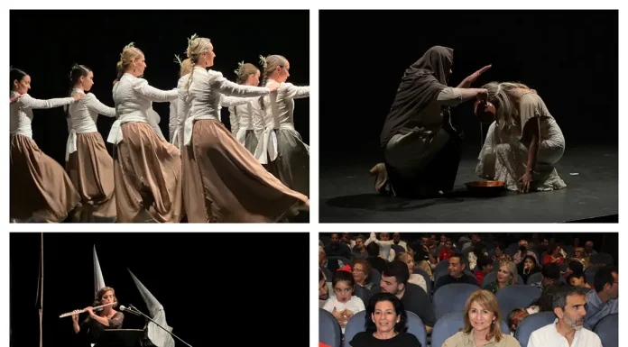 Gran éxito del espectáculo flamenco de Lourdes Nieto en el Centro Cultural