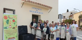 La barriada de Torrealquería, sede de un nuevo taller de compostaje