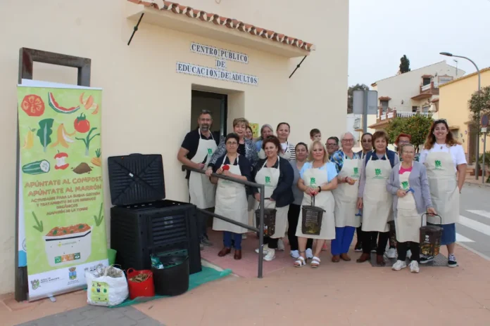 La barriada de Torrealquería, sede de un nuevo taller de compostaje
