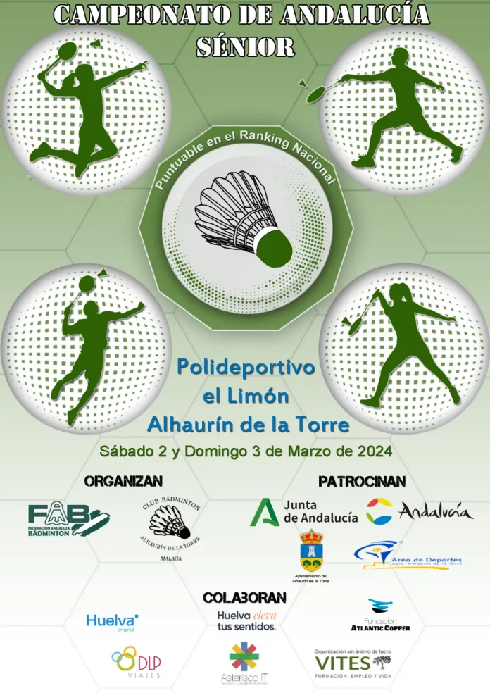 Bádminton // Campeonato de Andalucía Sénior en Alhaurín de la Torre