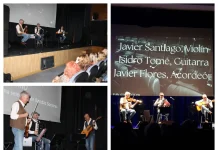 El trío alhaurino 'Sesión Continua' brilla en un concierto 'de cine'