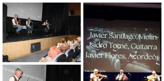 El trío alhaurino 'Sesión Continua' brilla en un concierto 'de cine'