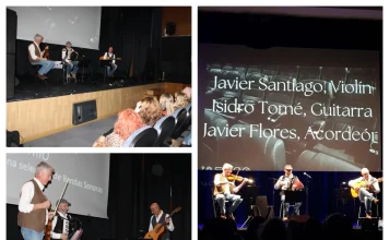 El trío alhaurino 'Sesión Continua' brilla en un concierto 'de cine'