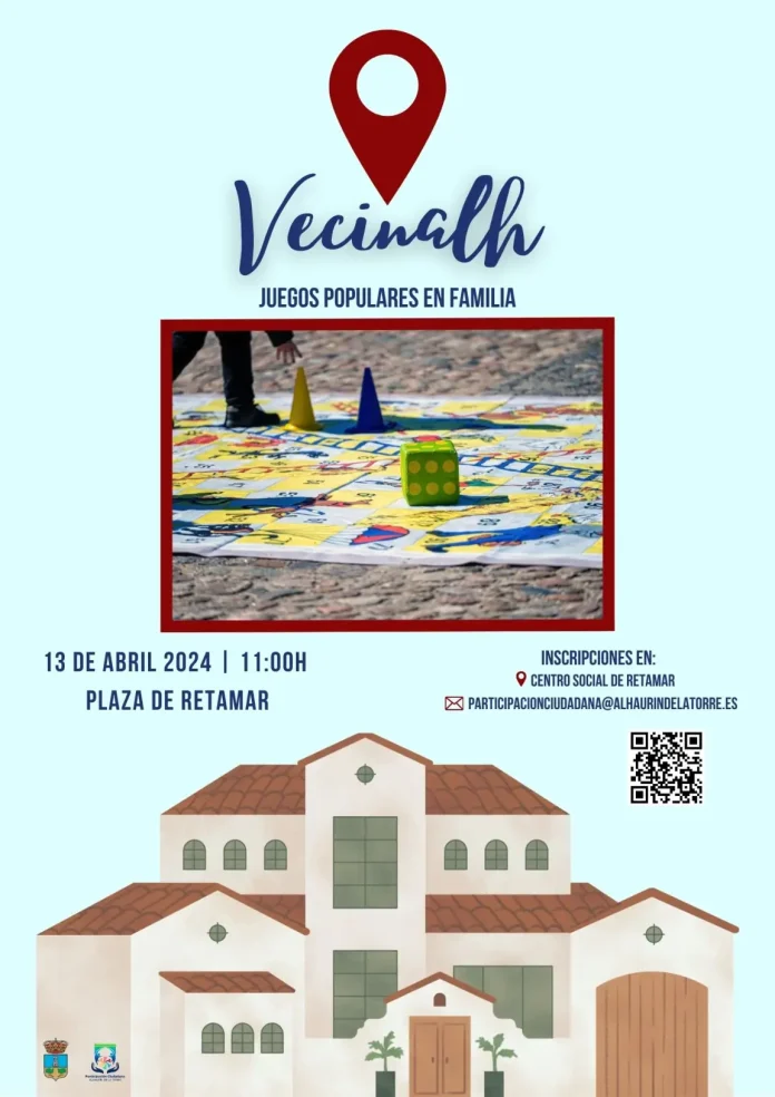 Retamar acoge el 13 de abril la jornada de juegos populares del programa Vecinalh