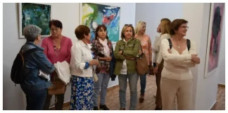 La muestra 'Geocosmos' de Carmen Aranda Jurado ya se puede visitar en La Platea de Alhaurín de la Torre