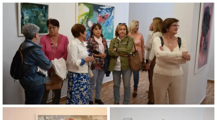 La muestra 'Geocosmos' de Carmen Aranda Jurado ya se puede visitar en La Platea de Alhaurín de la Torre