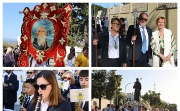 Multitudinaria Procesión de San Francisco de Paula por las calles de Viñagrande de Alhaurín de la Torre