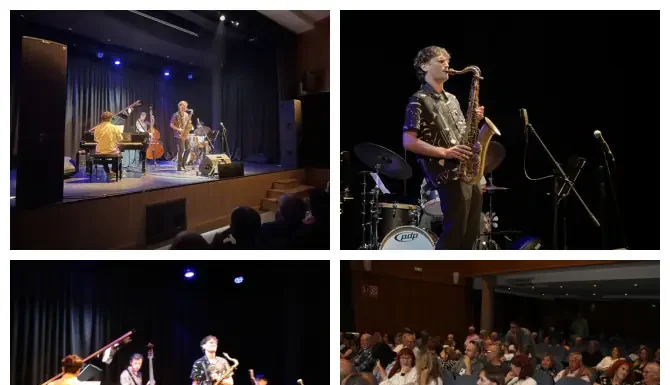 El Saxofonista Tobías Meinhart conquista Alhaurín de la Torre