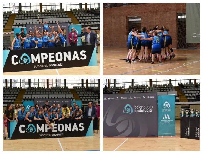 El Equipo Femenino Sénior +35 del Club de Baloncesto Alhaurín de la Torre gana la Liga Rookie