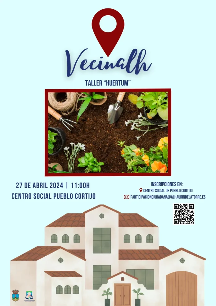 ‘Vecinalh’ cierra su primera edición con un taller de Huerto Urbano en Pueblo Cortijo